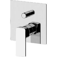 MISCELATORE MONOCOMANDO INCASSO CON DEVIATORE LINEA ICON Misura: Nero Opaco