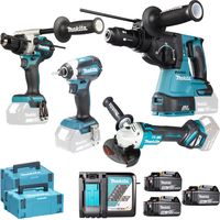 Ensemble Makita Batterie DLX4192TJ 18V 5Ah