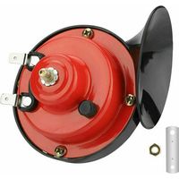 Klaxon de train super fort 300 dB pour camion, train, bateau, voiture, escargot électrique, 12 V étanche, double klaxon de sonnerie sonore pour voiture et moto