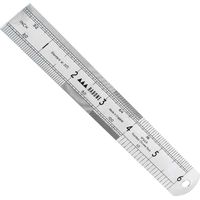 Stanley 6035400 Rabone 64R - Righello inossidabile, 150 mm