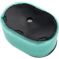 vhbw set di filtri (2x pre-filtro, 2x filtro dell'aria) compatibile con Briggs & Stratton 099772-0634-01 motore per tagliaerba, nero/bianco/turchese