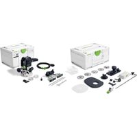 Festool – Défonceuse OF 1010 REBQ-Set – Puissance 1010W – Vitesse 9500-23000 min⁻¹ – Ø pince 6-8 mm – Système de guidage breveté