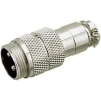 Connecteur Microphone mâle 2 broches Rallonge filetée Mic342-10.230/2/p