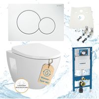 Geberit Vorwandelement Sigma Vento WC spülrandlos Komplettset Sigma01
