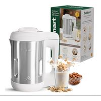 NutSmart Cuisinart – Machine à Lait Végétal 1,2 L & Appareil à Boissons Végétales Lait d'Amande,Avoine,Soja,Noix 100% Naturel