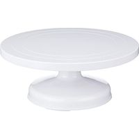 ibili Piatto Girevole Bianco Diametro 31 cm Altezza 12,5 cm