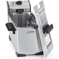 Freidora simple 3.5l 2000w acero inoxidable - KCPFR35X - Kitchen Chef -