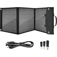 Caricabatterie solare portatile da 60 W 18 V, tappetino di ricarica solare, borsa solare pieghevole