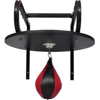 Ensemble de poire de frappe support pivotant sac de boxe
