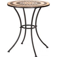 Tavolo Mosaico Rotondo Design Classico D60