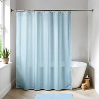 Tenda da doccia peva 180x200cm - azzurro - Tendance