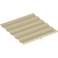 Toile de pergola 3x3 m rétractable, 250x255 cm couleur beige pour tonnelle