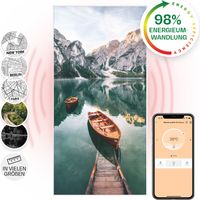 Wonderwall Air Art Smart Infrared Heating Lake Vertical 60x120cm 700W