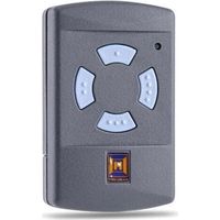 HSM4 868 MHz garage door remote control, replacement for Hörmann HSM 4 handheld transmitter, 868.3 MHz, 4 buttons, 30 m range, with battery