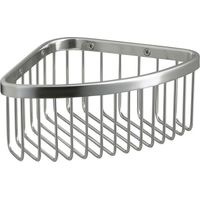 Kohler 1896-S Medium Corner Shower Storage Polished Stainless Steel Basket