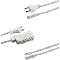Netzanschlussleitung 2,0 m für LED Lichtleiste ModuLite F, Netzkabel