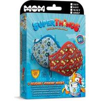 SET 2 MASCARILLAS SUPER ZINGS 10-12 AÑOS