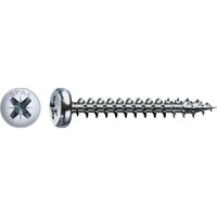 Spax Universalschraube 5 x 50 mm Halbrundkopf Kreuzschlitz Z Vollgewinde 4CUT WIROX A3J 100 Stk