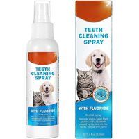 Désodorisant pour l'haleine des chiens : élimine la mauvaise haleine et prévient les maladies des gencives 120 ml