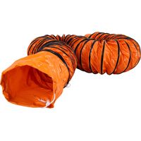Mophorn Manguera flexible de PVC de 10m/32ft para conductos de ventilación, ventilador de extracción, conductos de ventilación, 220V, PVC duradero, negro, 300mm/12 pulgadas de diámetro
