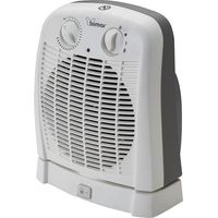 Bimar HF195 appareil de chauffage Intérieure Noir, Blanc 2000 W Chauffage de ventilateur électrique