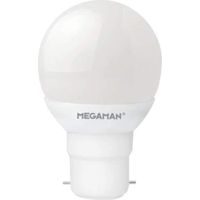 Ampoule LED Sphérique MEGAMAN B22 Blanc Froid 3,5W