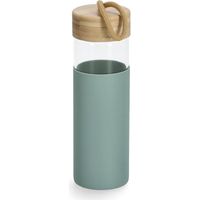 Tragbare Trinkflasche mit Silikonhülle, 500 ml