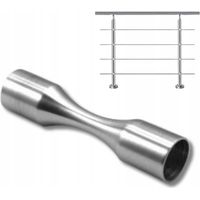 Élément de barre en acier inoxydable - Ø 12 mm - Longueur 70 mm - Durable et esthétique - Installation facile