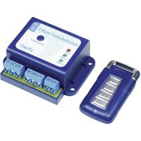 TowiTek Funkschaltsystem inkl. Handsender Reichweite max. (im Freifeld): 50 m 12 V/DC