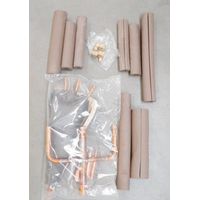 Kit raccord cuivre triple liaison frigo R32 avec isolant pour groupe exterieur Free compo série P (140-250) MITSUBISHI