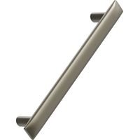 Furnipart Möbelgriff Flow Breite 196mm - Schrankgriff LA 160mm elegant, Zinkdruckguss Messing gebürstet