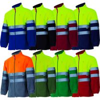 Velilla 183 Fleecejacke - L - Blau/Gelb