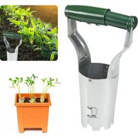Outil de plantation pour bulbes de fleurs, en forme d'oignon, pour lys, oignons, tulipes et jonquilles.