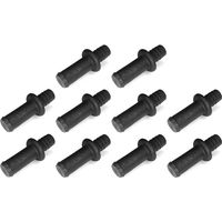 Embouts plastique pour lattes de lit – Tenon 11 mm, lot de 10 pièces, fixation rapide et solide pour sommier à lattes