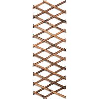 Treillis extensible en bois pour plantes grimpantes – Dimensions ajustables 100x41cm à 200x30cm – Décoration murale pour terrasse et jardin