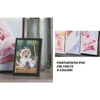 Cornice portafoto da appoggio in pvc 10 x 15 cm 3 Colori