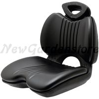 Sitz für Rasentraktor PVC kompatibel verschiedene Modelle 25270291