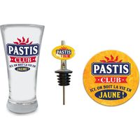 Box of glasses - Pastis club