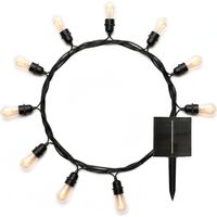 Solar Flammen Lichterkette FLAME 8m
