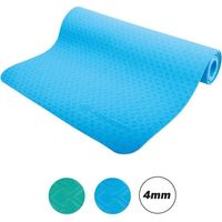 Tappetino da yoga - FITNESS - SCHILDKRÖT - 183 x 61 cm - 4 mm - Sacchetto incluso - Blu chiaro