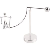 Pendule Newton avec Personnage Skieur - Décoration de Bureau et Jouet Éducatif