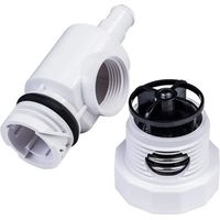 Adattatore a sgancio rapido D29 UWF compatibile con il robot pulitore automatico per piscine Polaris 180, 280 e 380 e valvola di regolazione della pressione 9-100-9002 di Poweka