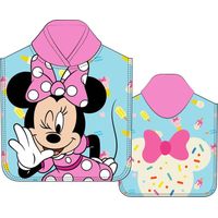 Poncho toalla Minnie Disney microfibra