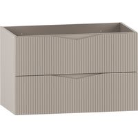 Waschtischunterschrank 80cm Tao mit 2 Schubladen, Kaschmir