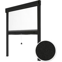 Persiana mosquitera LUXE negro texturizado 9005 H160 x An150