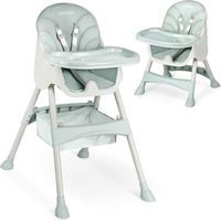 Dining chair with table milo green 883