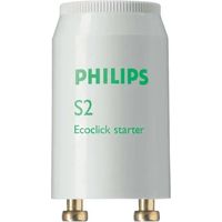 Philips Starter S2 blanc pour lampes fluorescentes 25 unités