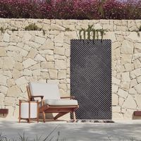 Catral – Treillis canisse osier 1 x 2m – Maille 18x18mm – Couleur anthracite – Pour occultation et protection des espaces extérieurs