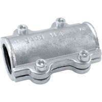 Temperguss-Reparaturschellen für lange Stahlrohre - 1/2", GEBO