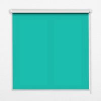 Tenda a Rullo Interna per Finestra - Tenda Filtrante Luce - Tenda Privacy - Tenda Decorativa Rettangolare - Rullo per Interni - (150 cm x 180 cm) - Turchese